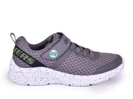406087L-CHAR, Original Kids SKECHERS, keep it sporty and Earth-friendly wearing SKECHERS Microspec