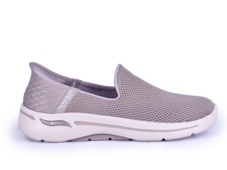 124879-TPE, Original Women Skechers Slip-ins, Hands Free GO WALK Arch Fit - Summer