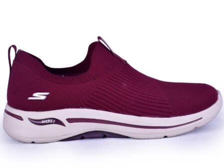124409-BURG, Original Women SKECERS GO WALK Arch Fit - Iconic