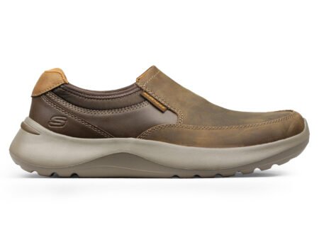 204779-CDB, SKECHERS MEN MANIX Casual Slip-On Shoes